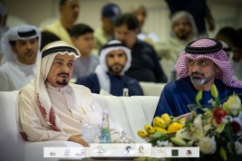الحربي يشكر  صاحب السمو الشيخ حميد النعيمي على دعمه للخيل العربية