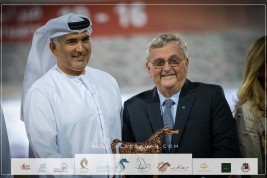 الأريام سحايب  تنال برونزية المهرات عمر سنة في بطولة أبوظبي الدولية للخيل العربية 2023