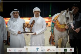 مربط عجمان يتألق بذهب وفضة في بطولة العرب لمربي الخيل العربية 2023