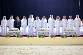 في الصورة: تجمع مسؤولي الجمعيات الوطنية للخيل العربية في الخليج تظهر بوادر اتفاق بعهد جديد وتعاون مثمر.