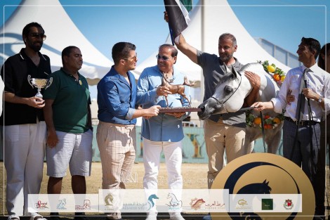 النتائج النهائية بالصور لبطولة منتون الدولية 2023 للخيل العربية