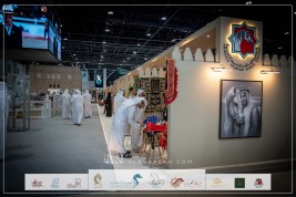مشاركة كبيرة لجمعية الإمارات للخيول في معرض ابوظبي للصيد والفروسية 2023