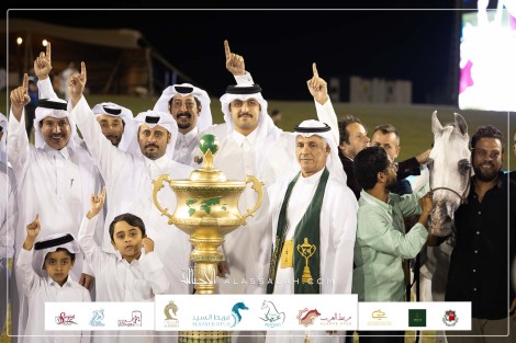 صور مقتطفة لليوم الختامي من بطولة العالم للخيل العربية السلالة المصرية 2023