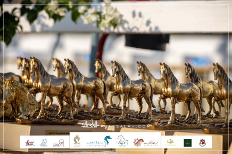 صور مقتطفة من اليوم الختامي لبطولة مكة المكرمة الدولية 2023 لعروض الخيل العربية