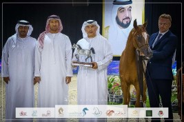 فضية وبرونزية للأريام في بطولة الإمارات الوطنية للخيل العربية 2023