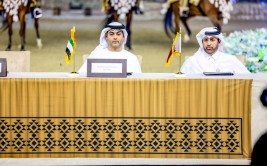 بتوجيهات منصور بن زايد.. أبوظبي تستضيف الجولة الثانية من سلسلة أبطال العالم للخيول العربية