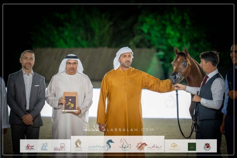 نتائج اليوم الثاني لبطولة الفجيرة الدولية للخيل العربي 2023