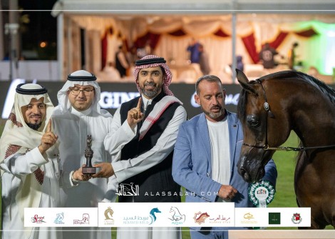 نتائج اليوم الثالث لبطولة مركز الملك عبدالعزيز الدولية السادسة للخيل العربية 2023